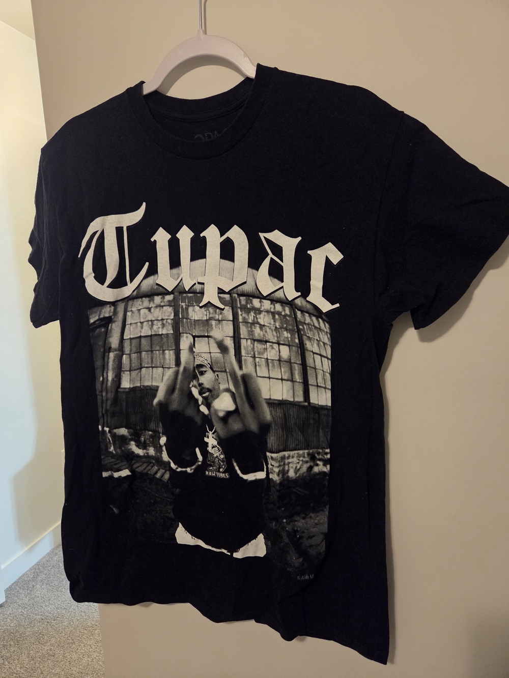 Black Tupac Graphic Tee